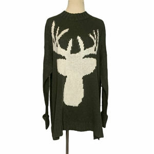 Show me your Mumu oversize reindeer green sweater size m